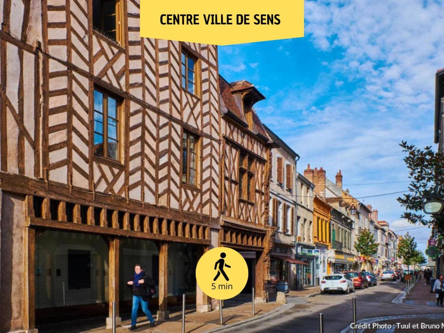 Le Subtil - Keys - Elegance & Confort - 2 Separees - Lit Queen Size - Smart Tv Netflix - Entre Gare & Centre - A 1h De Paris - Wifi Fibre - Check-in Autonome Appartement